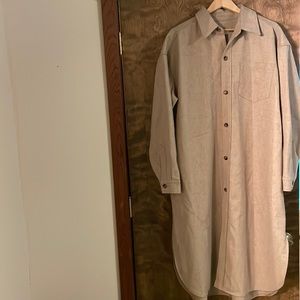 Frankie oversized wool dress or overshirt, never worn